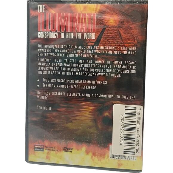 The Illuminati Conspiracy to Rule the World DVD - Picture 3 of 3